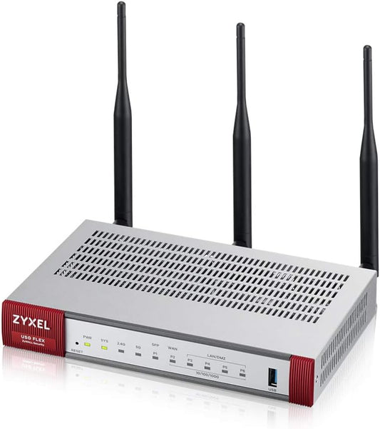 Zyxel USGFLEX100W - (USG40Wv2) Firewall UTM y VPN (Solo Hardware) Compatible con NebulaFlex